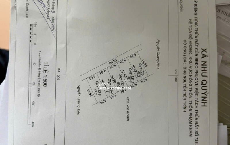 Cần bán F0 48M hàng hiếm tại Phạm Kham - Như Quỳnh . LH 0362554684